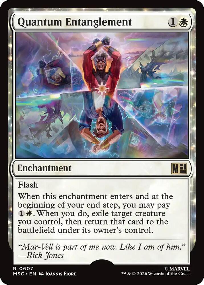 Quantum Entanglement 607 (Commander: Marvel Super Heroes)  - Foil | Good Games Adelaide SA