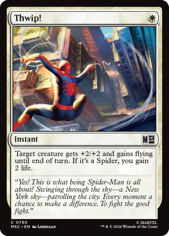 Thwip 780 (Commander: Marvel Super Heroes)  - Foil | Good Games Adelaide SA