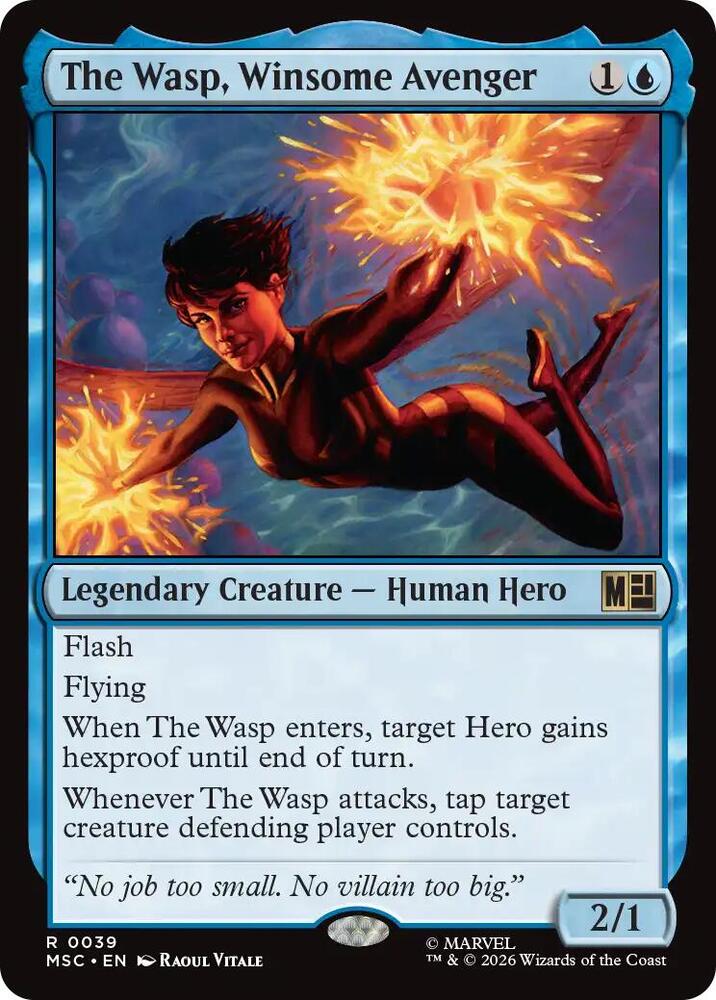 The Wasp, Winsome Avenger 39 (Commander: Marvel Super Heroes)  | Good Games Adelaide SA