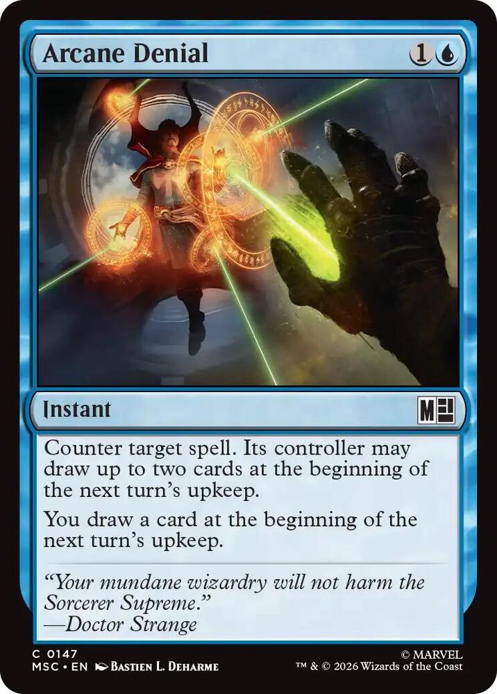 Arcane Denial 147 (Commander: Marvel Super Heroes)  | Good Games Adelaide SA