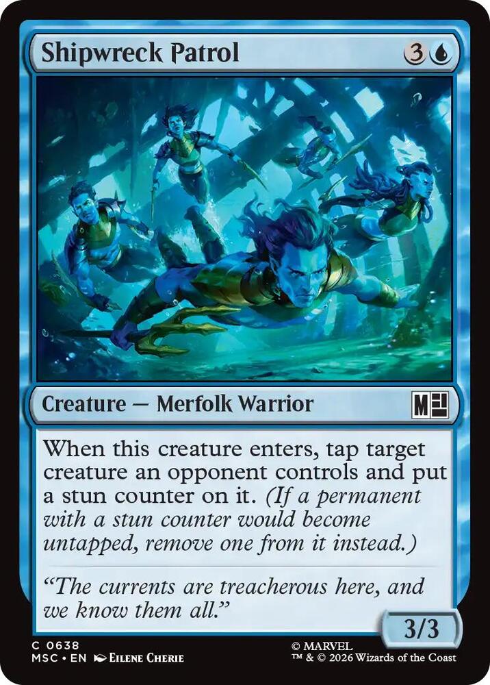 Shipwreck Patrol 638 (Commander: Marvel Super Heroes)  - Foil | Good Games Adelaide SA
