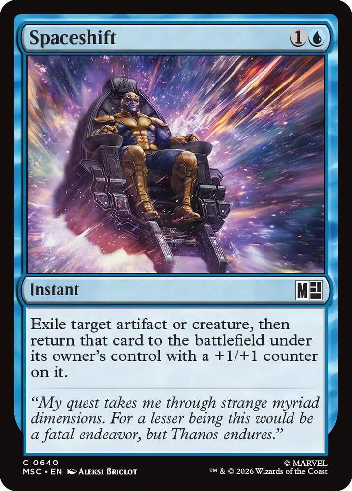 Spaceshift 640 (Commander: Marvel Super Heroes)  - Foil | Good Games Adelaide SA