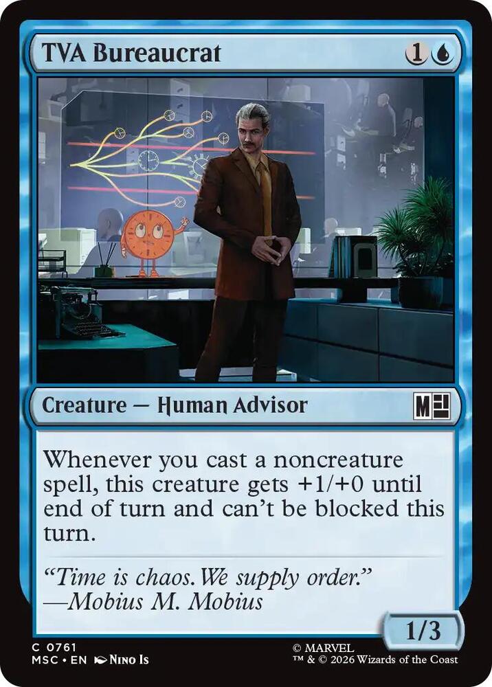 TVA Bureaucrat 761 (Commander: Marvel Super Heroes)  - Foil | Good Games Adelaide SA