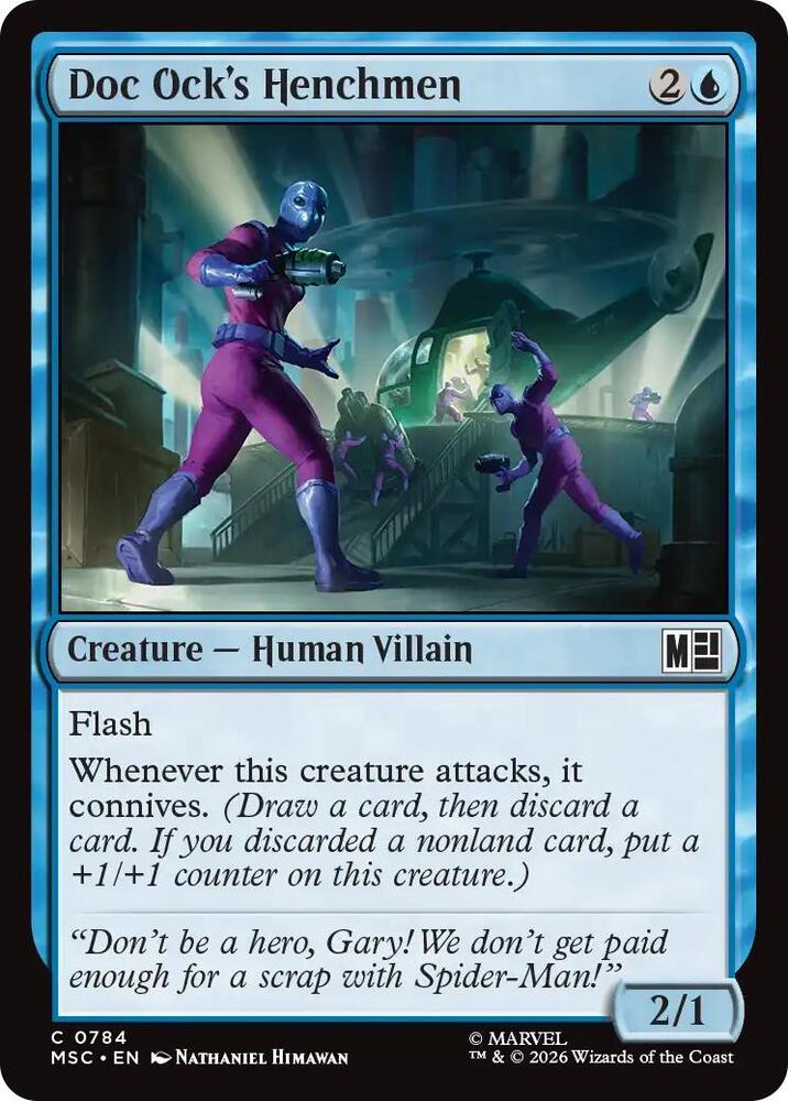 Doc Ocks Henchmen 784 (Commander: Marvel Super Heroes)  - Foil | Good Games Adelaide SA