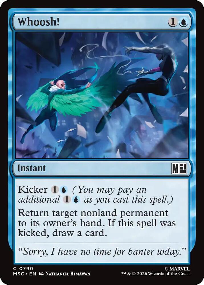 Whoosh 790 (Commander: Marvel Super Heroes)  - Foil | Good Games Adelaide SA