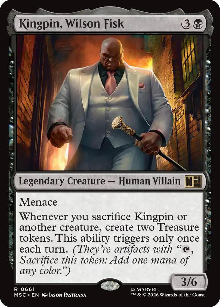Kingpin, Wilson Fisk 661 (Commander: Marvel Super Heroes)  | Good Games Adelaide SA