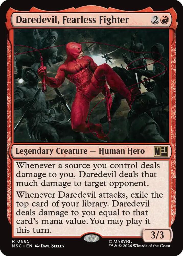 Daredevil, Fearless Fighter 685 (Commander: Marvel Super Heroes)  | Good Games Adelaide SA