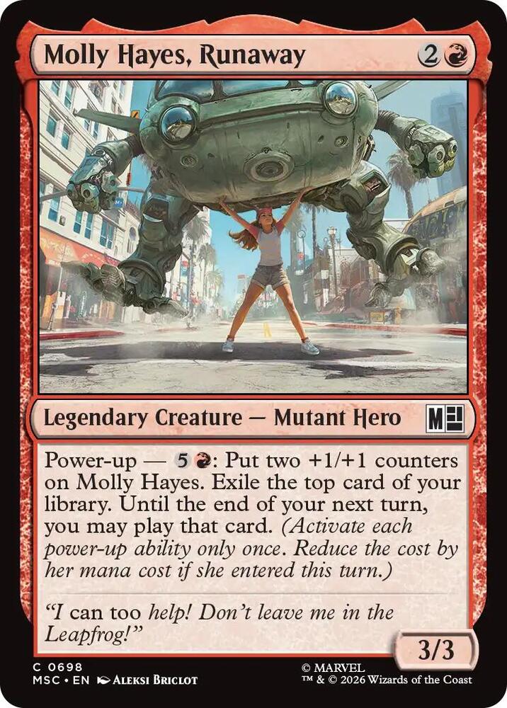 Molly Hayes Runaway 698 (Commander: Marvel Super Heroes)  - Foil | Good Games Adelaide SA