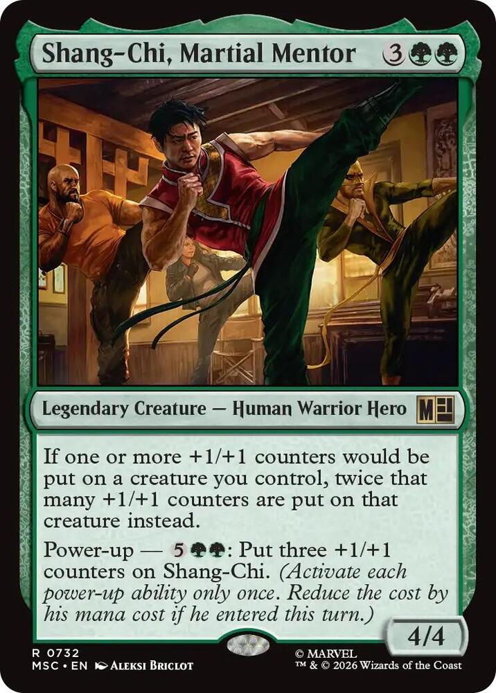 Shang-Chi, Martial Mentor 732 (Commander: Marvel Super Heroes)  | Good Games Adelaide SA