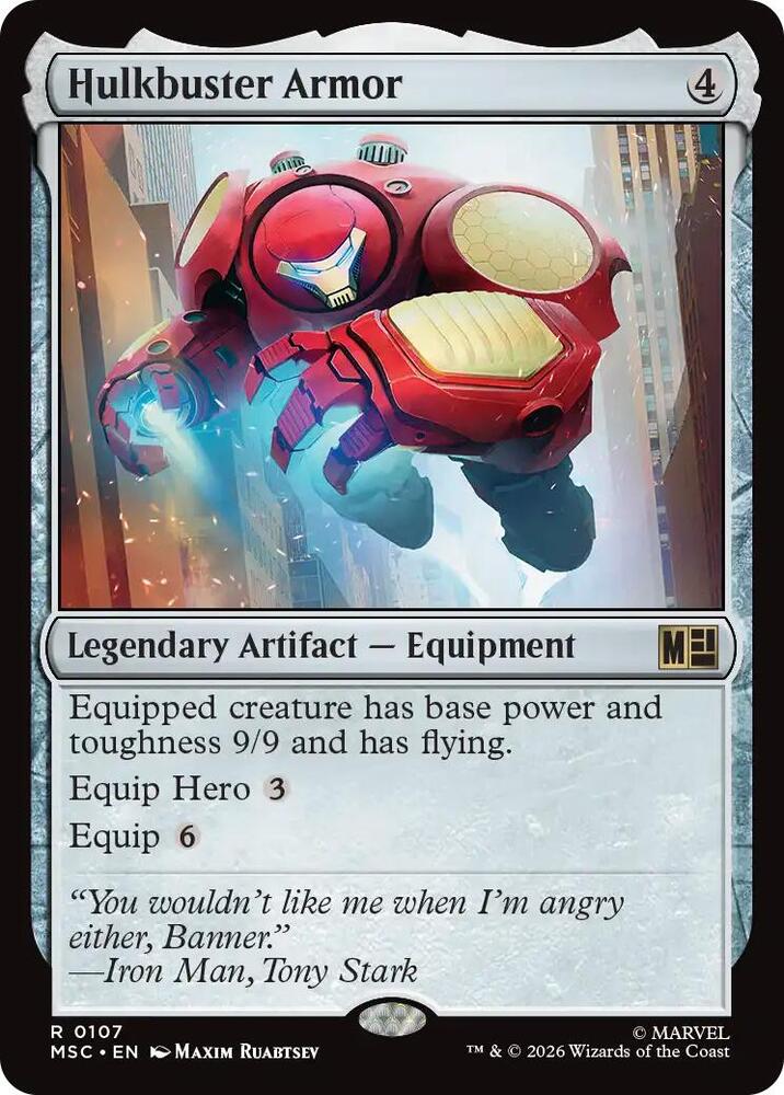 Hulkbuster Armor 107 (Commander: Marvel Super Heroes)  | Good Games Adelaide SA