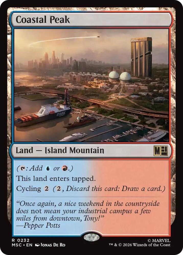 Coastal Peak 232 (Commander: Marvel Super Heroes)  | Good Games Adelaide SA