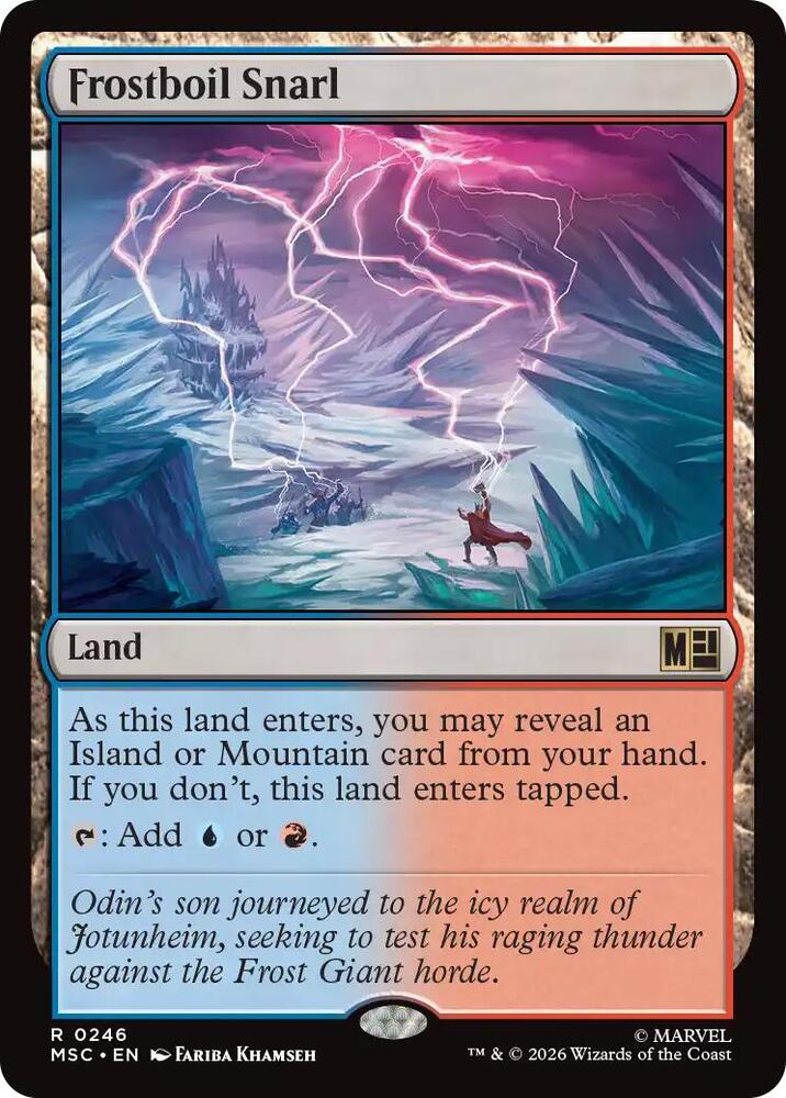 Frostboil Snarl 246 (Commander: Marvel Super Heroes)  | Good Games Adelaide SA