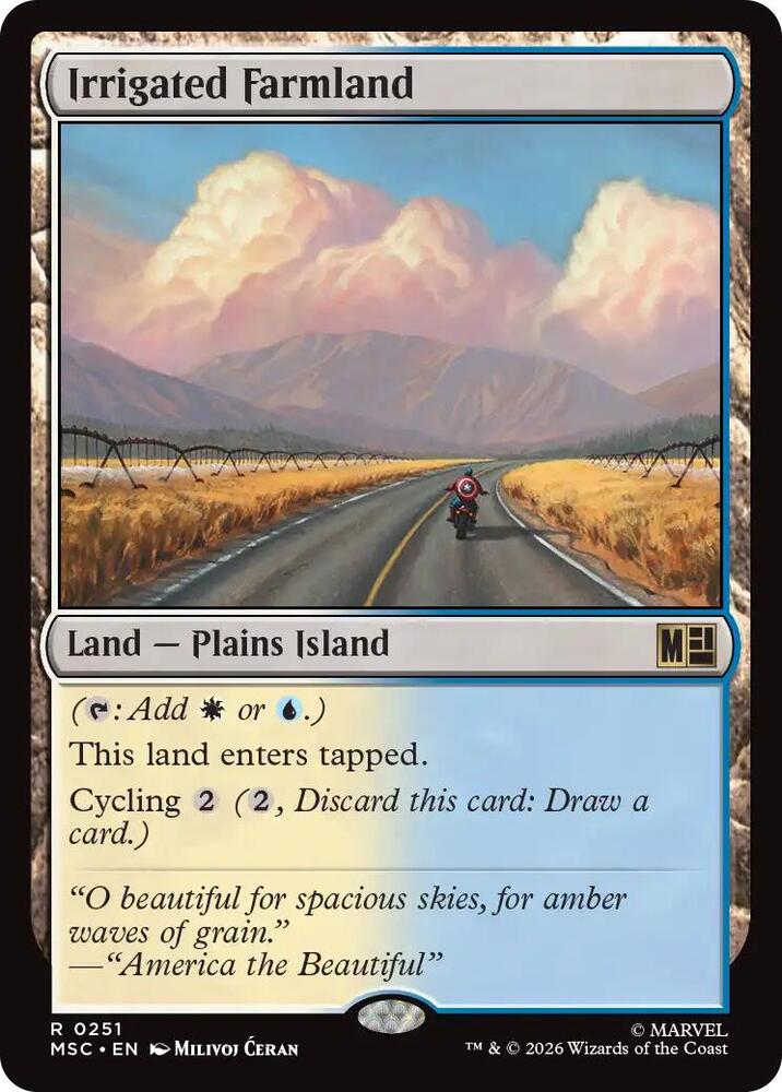 Irrigated Farmland 251 (Commander: Marvel Super Heroes)  | Good Games Adelaide SA