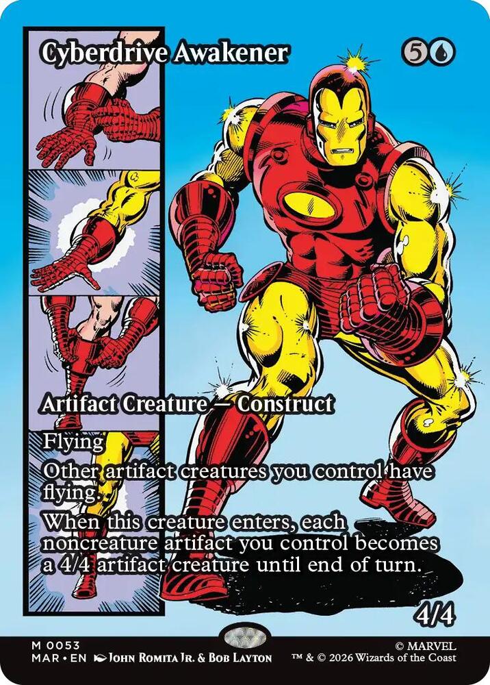 Cyberdrive Awakener Borderless 53 (Marvel Universe Eternal-Legal)  | Good Games Adelaide SA