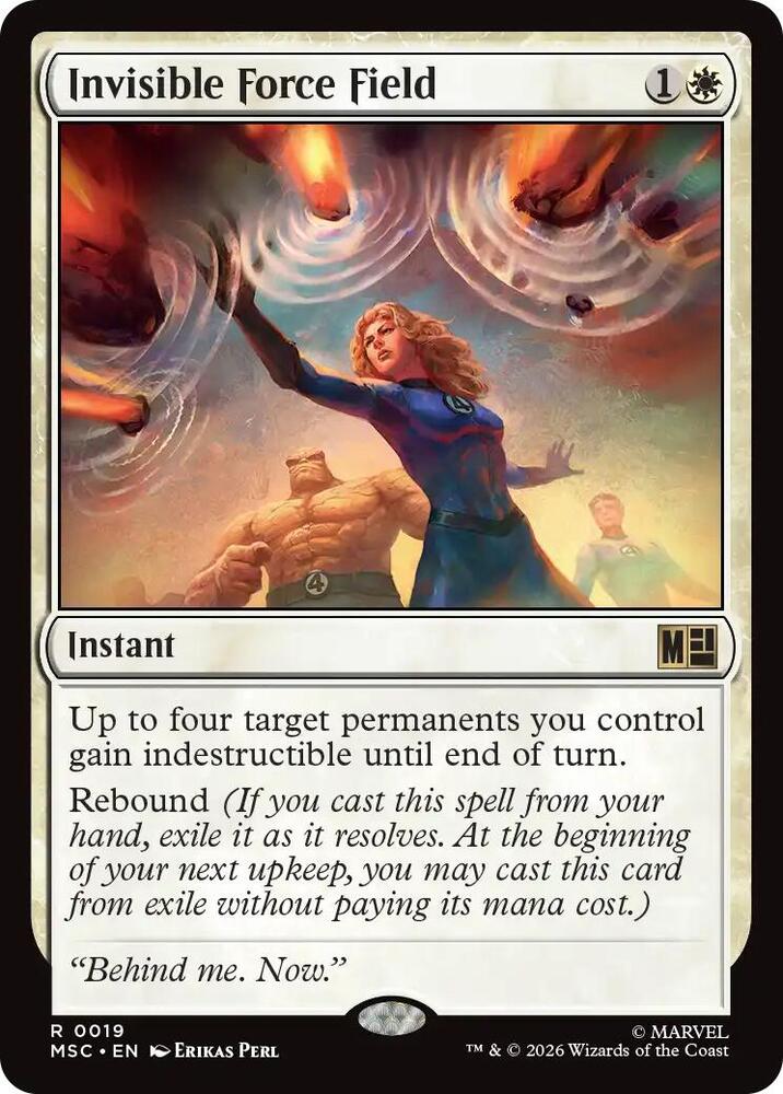 Invisible Force Field 19 (Commander: Marvel Super Heroes)  | Good Games Adelaide SA