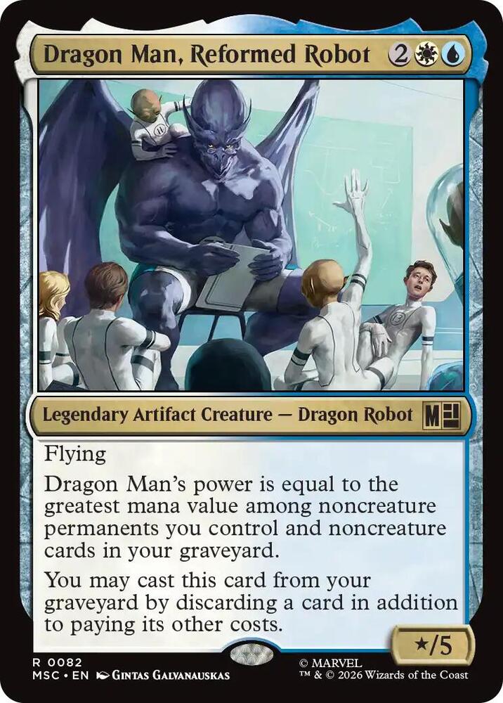 Dragon Man, Reformed Robot 82 (Commander: Marvel Super Heroes)  | Good Games Adelaide SA