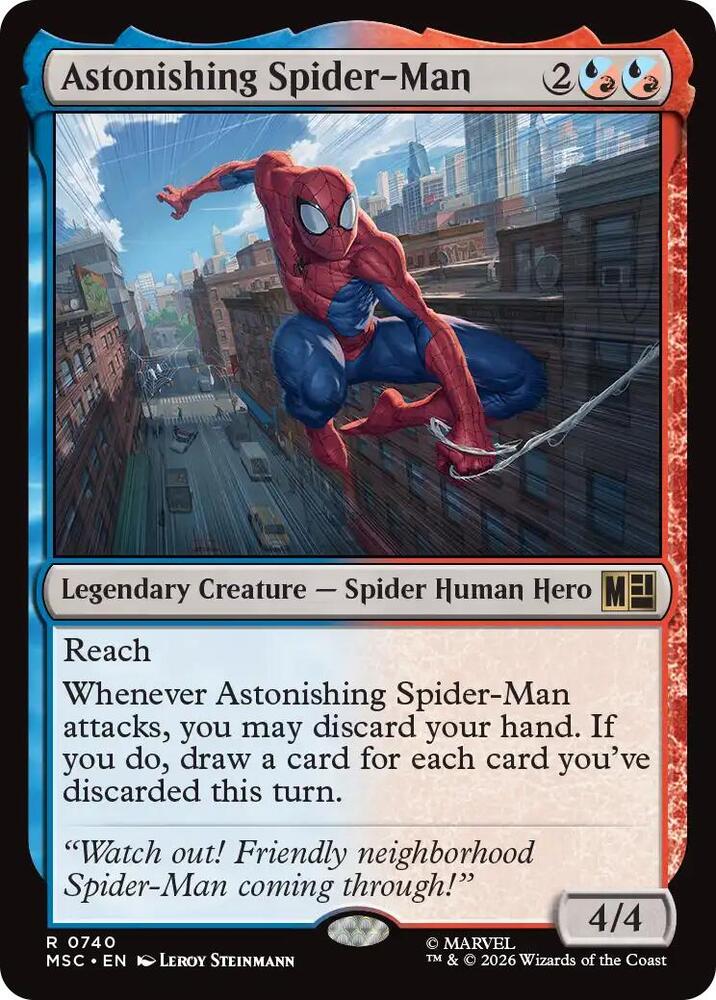 Astonishing Spider-Man 740 (Commander: Marvel Super Heroes)  - Foil | Good Games Adelaide SA