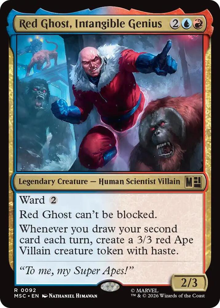 Red Ghost, Intangible Genius 92 (Commander: Marvel Super Heroes)  | Good Games Adelaide SA