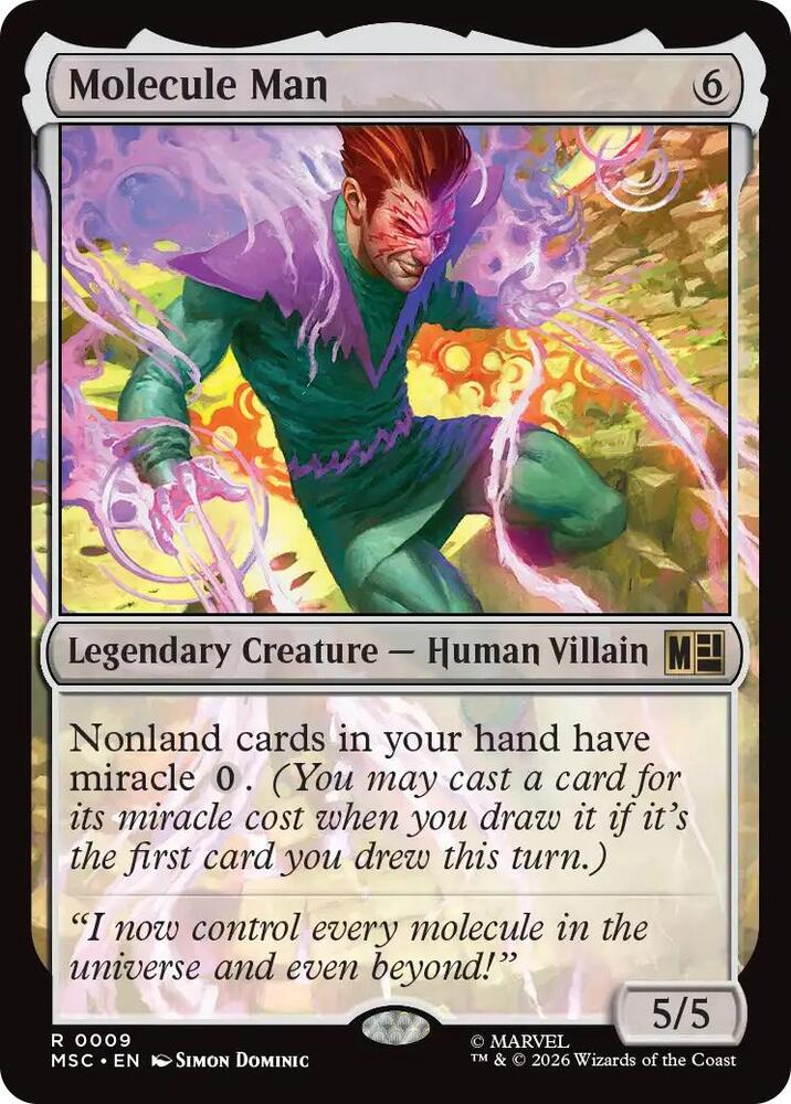 Molecule Man 9 (Commander: Marvel Super Heroes)  | Good Games Adelaide SA