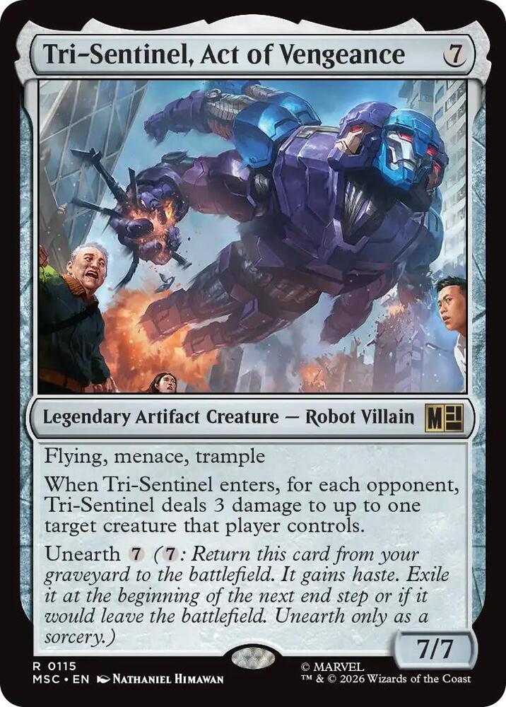 Tri-Sentinel, Act of Vengeance 115 (Commander: Marvel Super Heroes)  | Good Games Adelaide SA