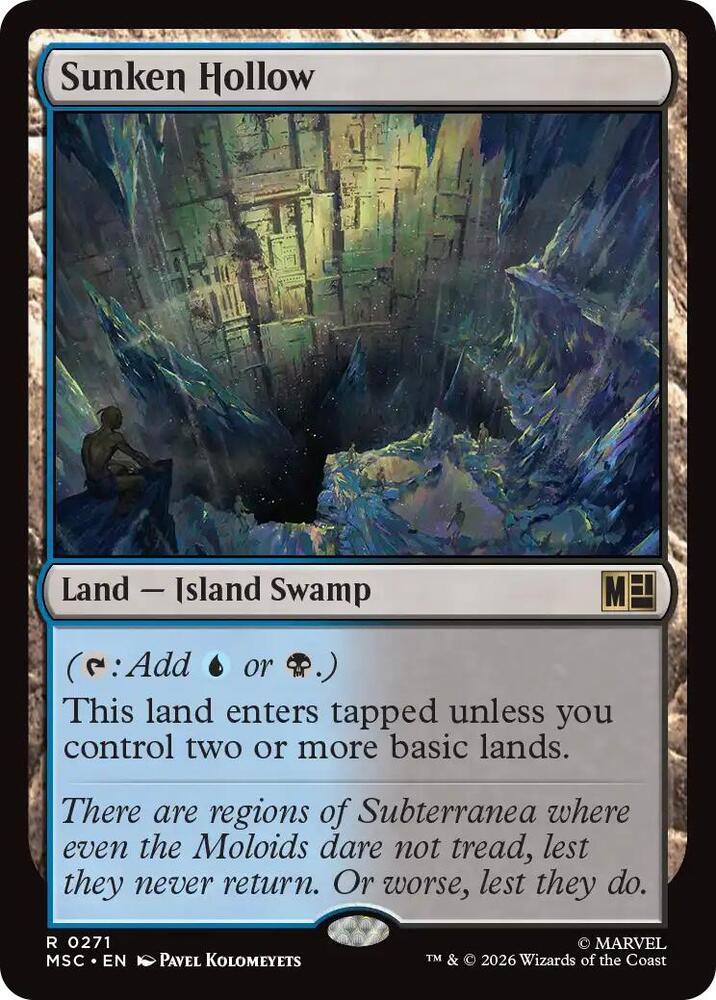 Sunken Hollow 271 (Commander: Marvel Super Heroes)  | Good Games Adelaide SA