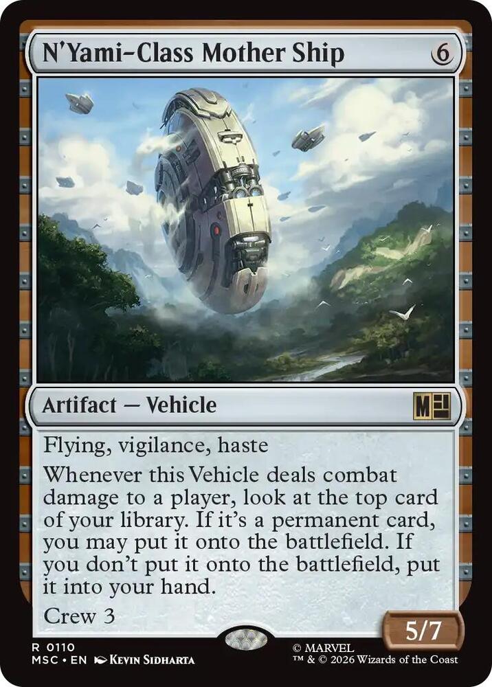 N'Yami-Class Mother Ship 110 (Commander: Marvel Super Heroes)  | Good Games Adelaide SA