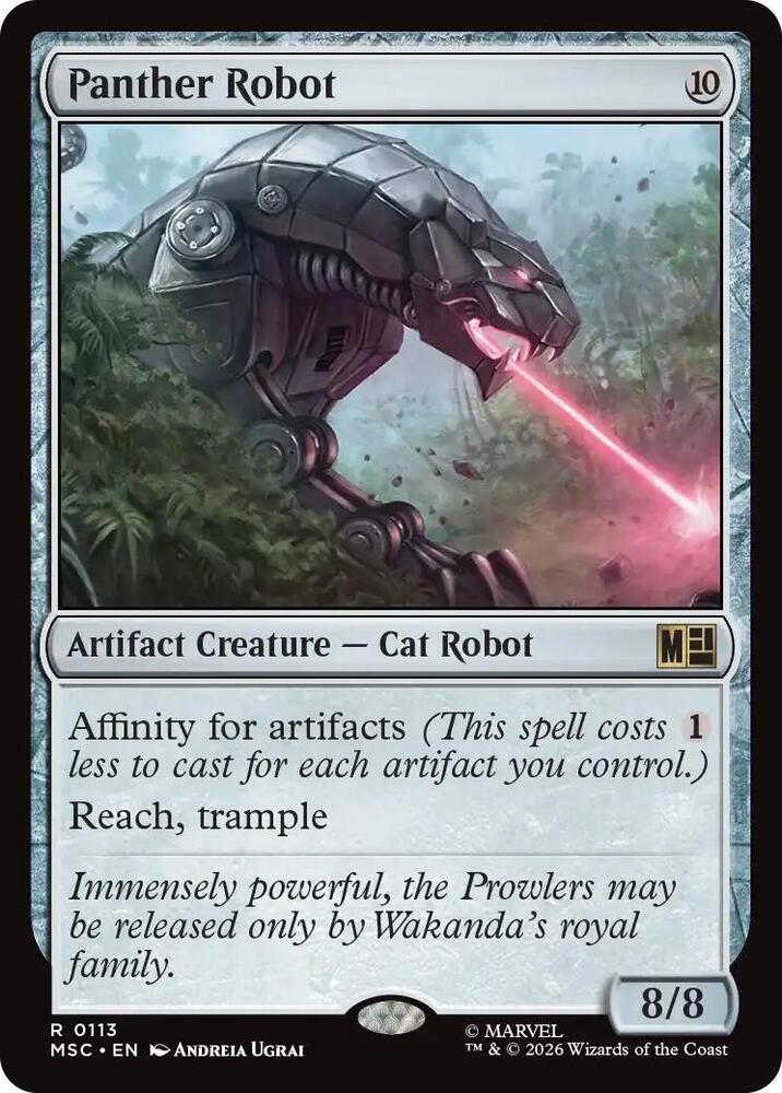 Panther Robot 113 (Commander: Marvel Super Heroes)  | Good Games Adelaide SA
