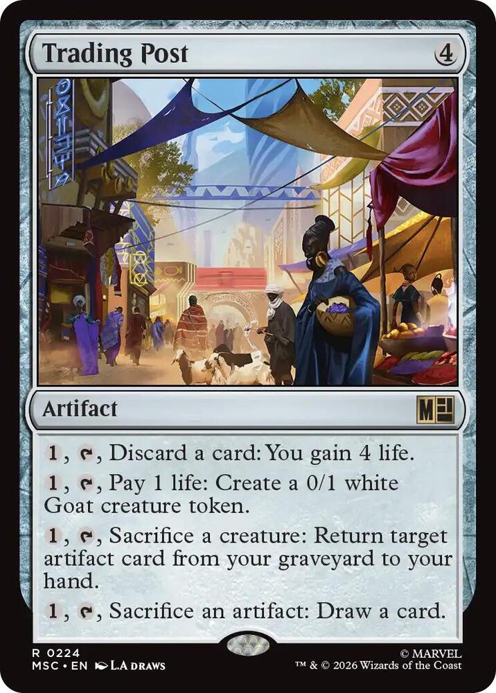 Trading Post 224 (Commander: Marvel Super Heroes)  | Good Games Adelaide SA