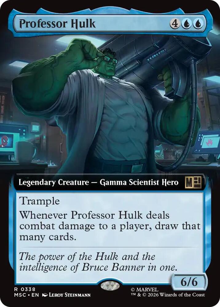 Professor Hulk Extended Art 338 (Commander: Marvel Super Heroes)  | Good Games Adelaide SA