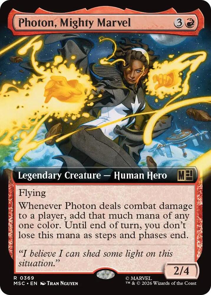 Photon Mighty Marvel Extended Art 369 (Commander: Marvel Super Heroes)  | Good Games Adelaide SA