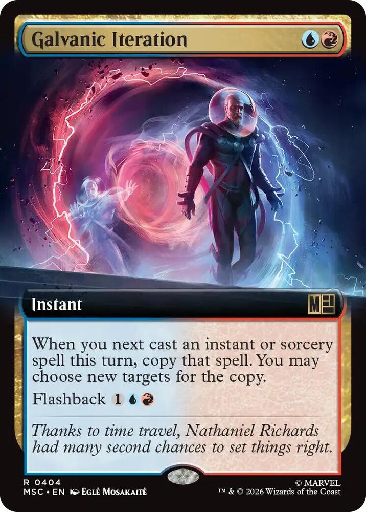 Galvanic Iteration Extended Art 404 (Commander: Marvel Super Heroes)  | Good Games Adelaide SA