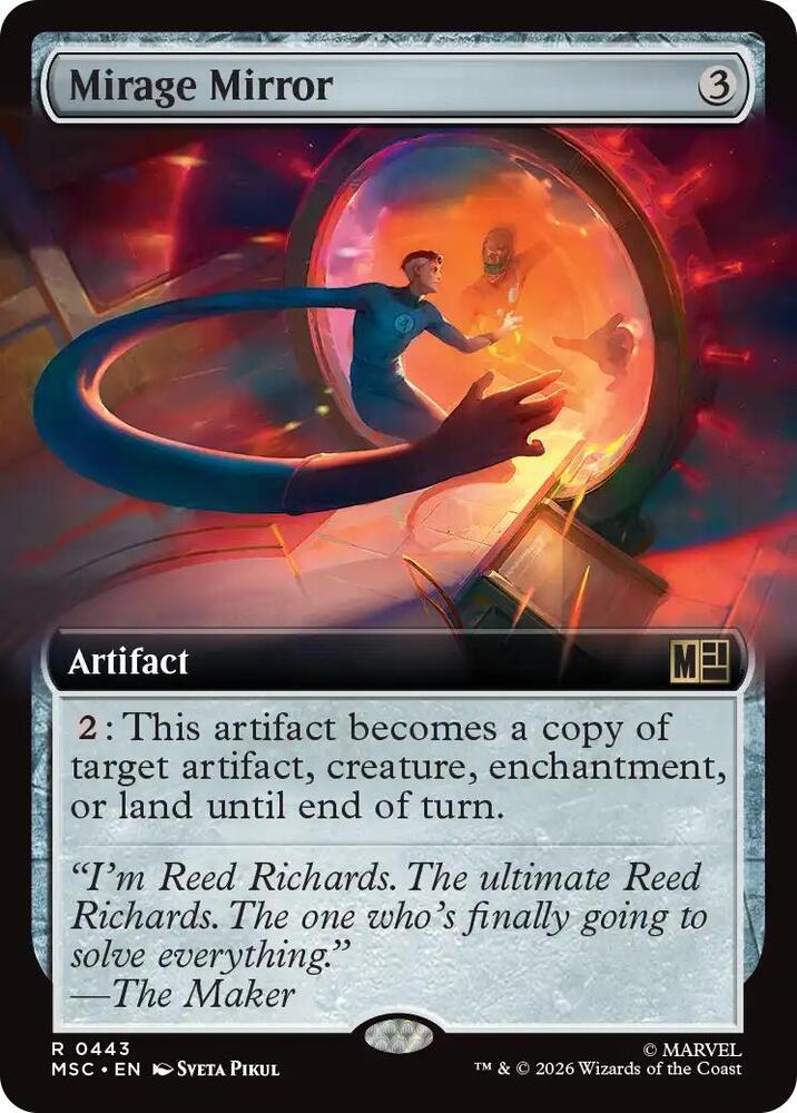 Mirage Mirror Extended Art 443 (Commander: Marvel Super Heroes)  | Good Games Adelaide SA