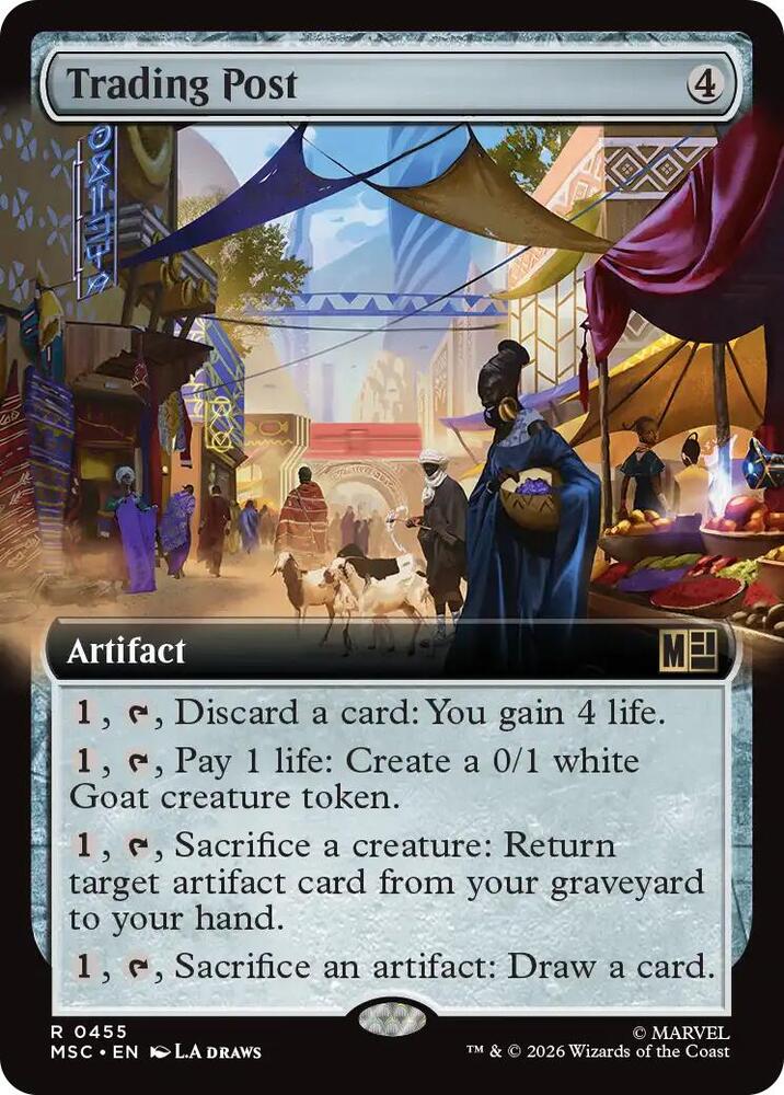 Trading Post Extended Art 455 (Commander: Marvel Super Heroes)  - Extended Art | Good Games Adelaide SA