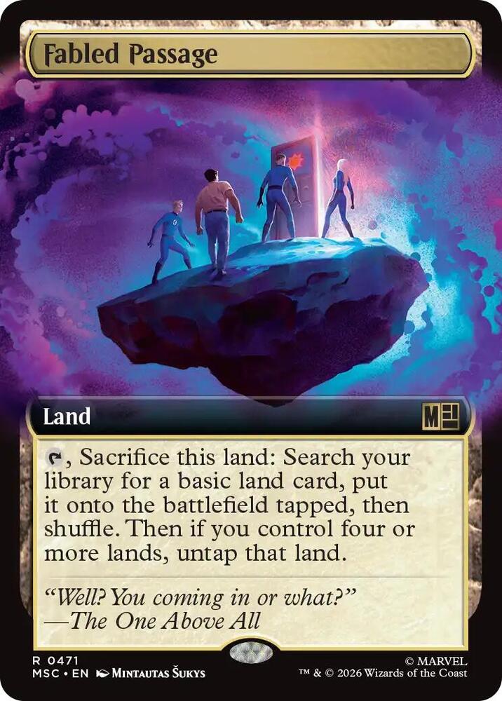 Fabled Passage Extended Art 471 (Commander: Marvel Super Heroes)  | Good Games Adelaide SA
