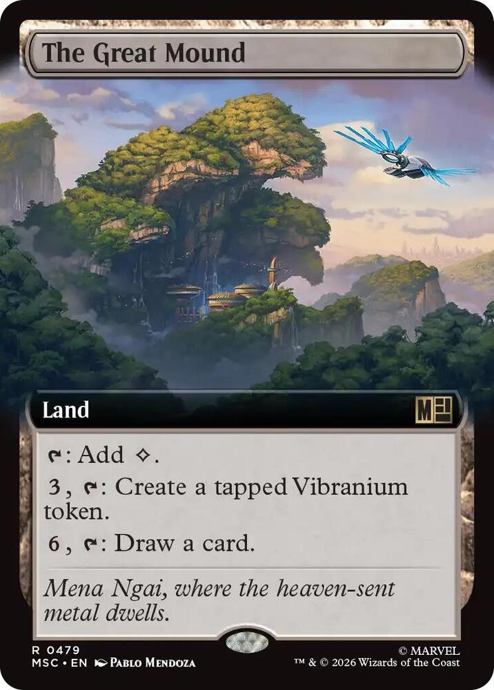 The Great Mound 479 (Commander: Marvel Super Heroes)  - Extended Art | Good Games Adelaide SA