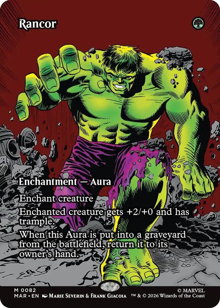 Rancor 82 (Marvel Universe Eternal-Legal)  - Borderless Foil | Good Games Adelaide SA