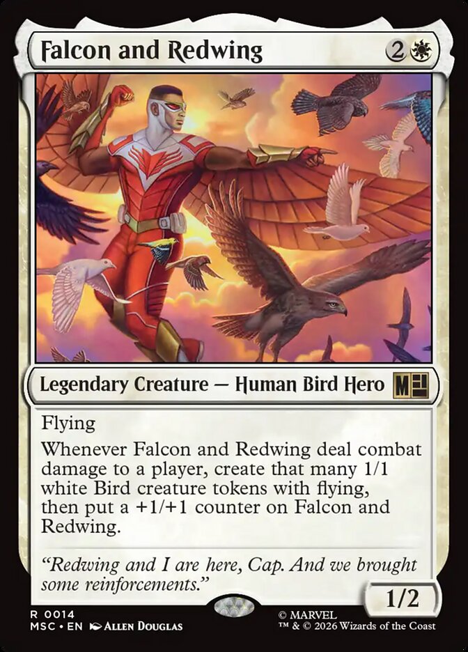 Falcon and Redwing 14 (Commander: Marvel Super Heroes)  | Good Games Adelaide SA