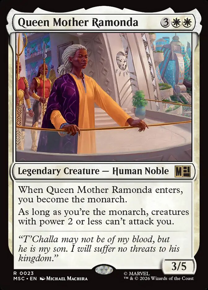 Queen Mother Ramonda 23 (Commander: Marvel Super Heroes)  | Good Games Adelaide SA