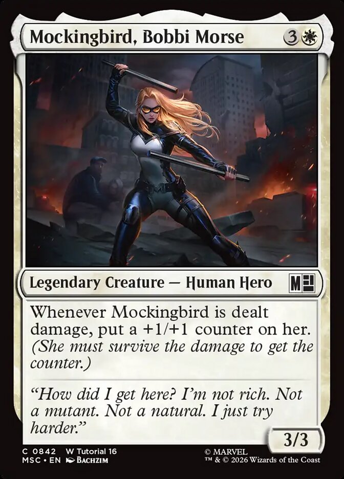 Mockingbird, Bobbi Morse 842 (Commander: Marvel Super Heroes)  | Good Games Adelaide SA