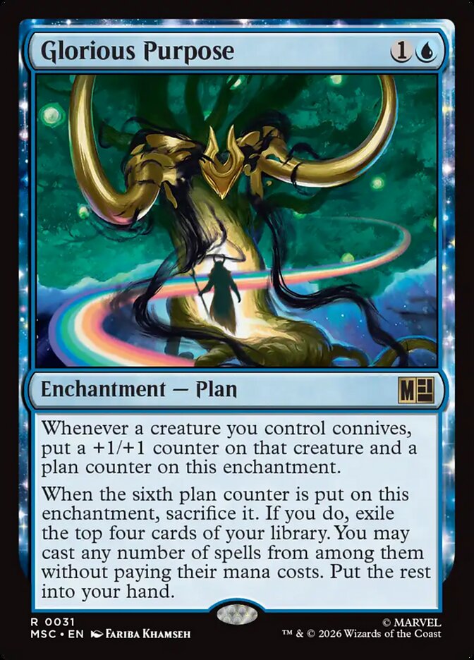 Glorious Purpose 31 (Commander: Marvel Super Heroes)  | Good Games Adelaide SA