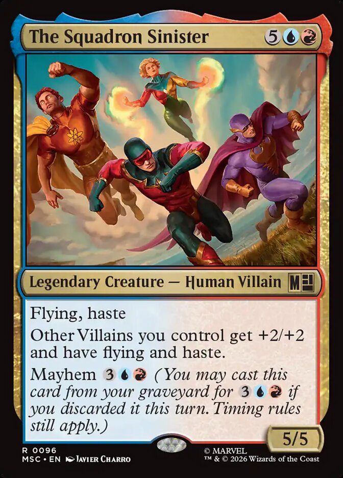 The Squadron Sinister 96 (Commander: Marvel Super Heroes)  | Good Games Adelaide SA