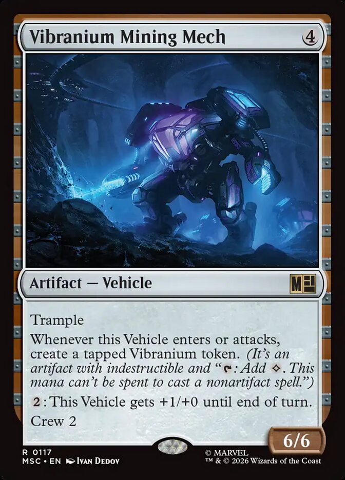 Vibranium Mining Mech 117 (Commander: Marvel Super Heroes)  | Good Games Adelaide SA