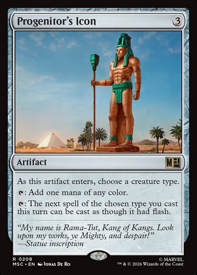 Progenitor's Icon 208 (Commander: Marvel Super Heroes)  | Good Games Adelaide SA