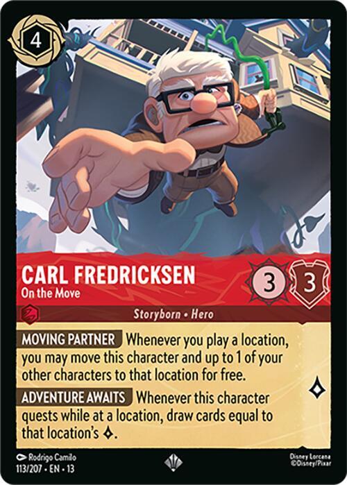 Carl Fredricksen, On the Move 113/207 (Attack of the Vine!)  | Good Games Adelaide SA