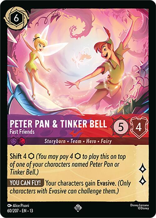 Peter Pan and Tinker Bell, Fast Friends 60/207 (Attack of the Vine!)  | Good Games Adelaide SA