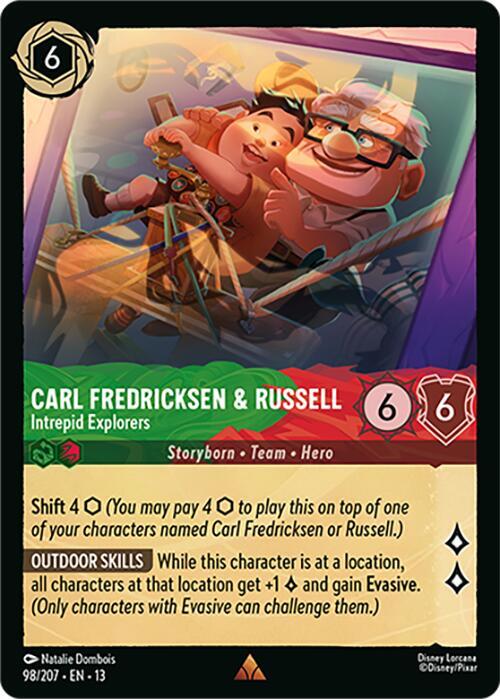Carl Fredricksen and Russell, Intrepid Explorers 98/207 (Attack of the Vine!)  | Good Games Adelaide SA