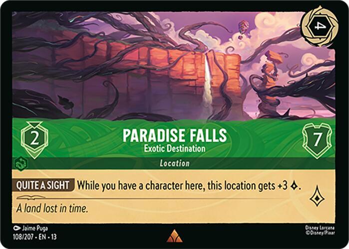 Paradise Falls, Exotic Destination 108/207 (Attack of the Vine!)  | Good Games Adelaide SA