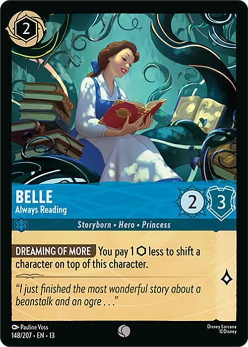 Belle, Always Reading 148/207 (Attack of the Vine!)  - Cold Foil | Good Games Adelaide SA
