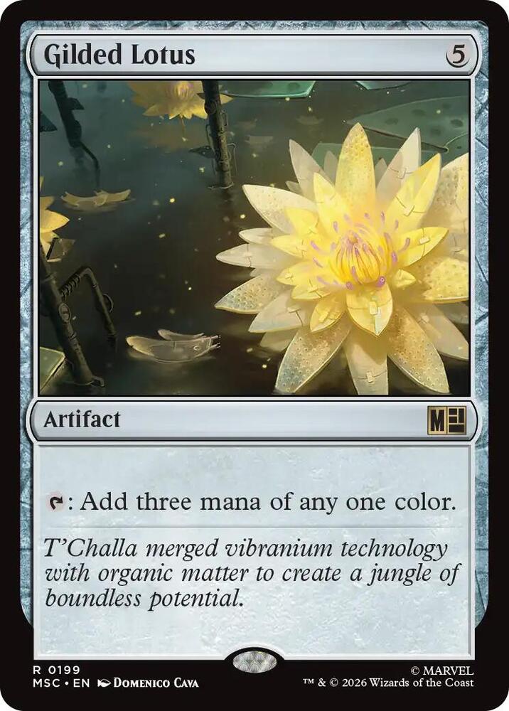 Gilded Lotus 199 (Commander: Marvel Super Heroes)  | Good Games Adelaide SA