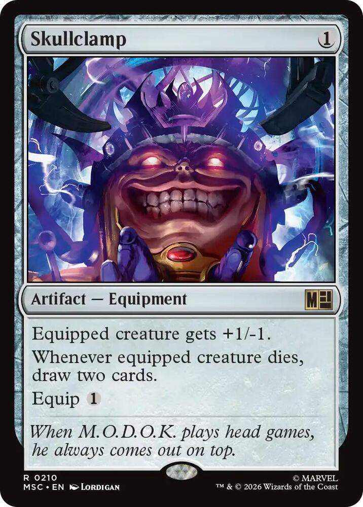 Skullclamp 210 (Commander: Marvel Super Heroes)  | Good Games Adelaide SA